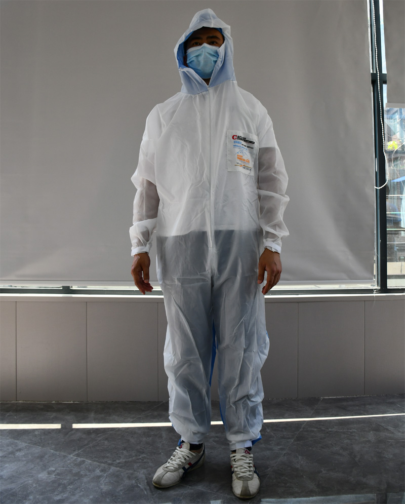 Protective clothing Coveralls：Classification of protective clothing grade by bacterial filtration tester