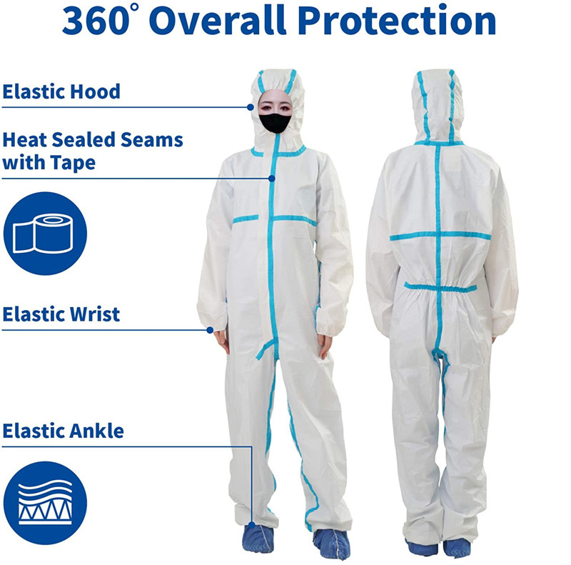 disposable protective suit