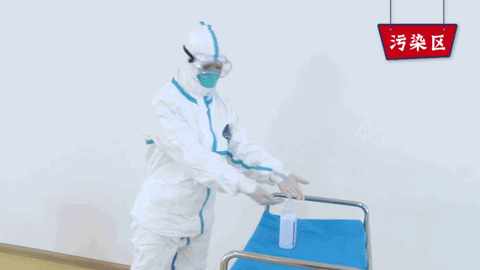 Standard video for removing protective clothing